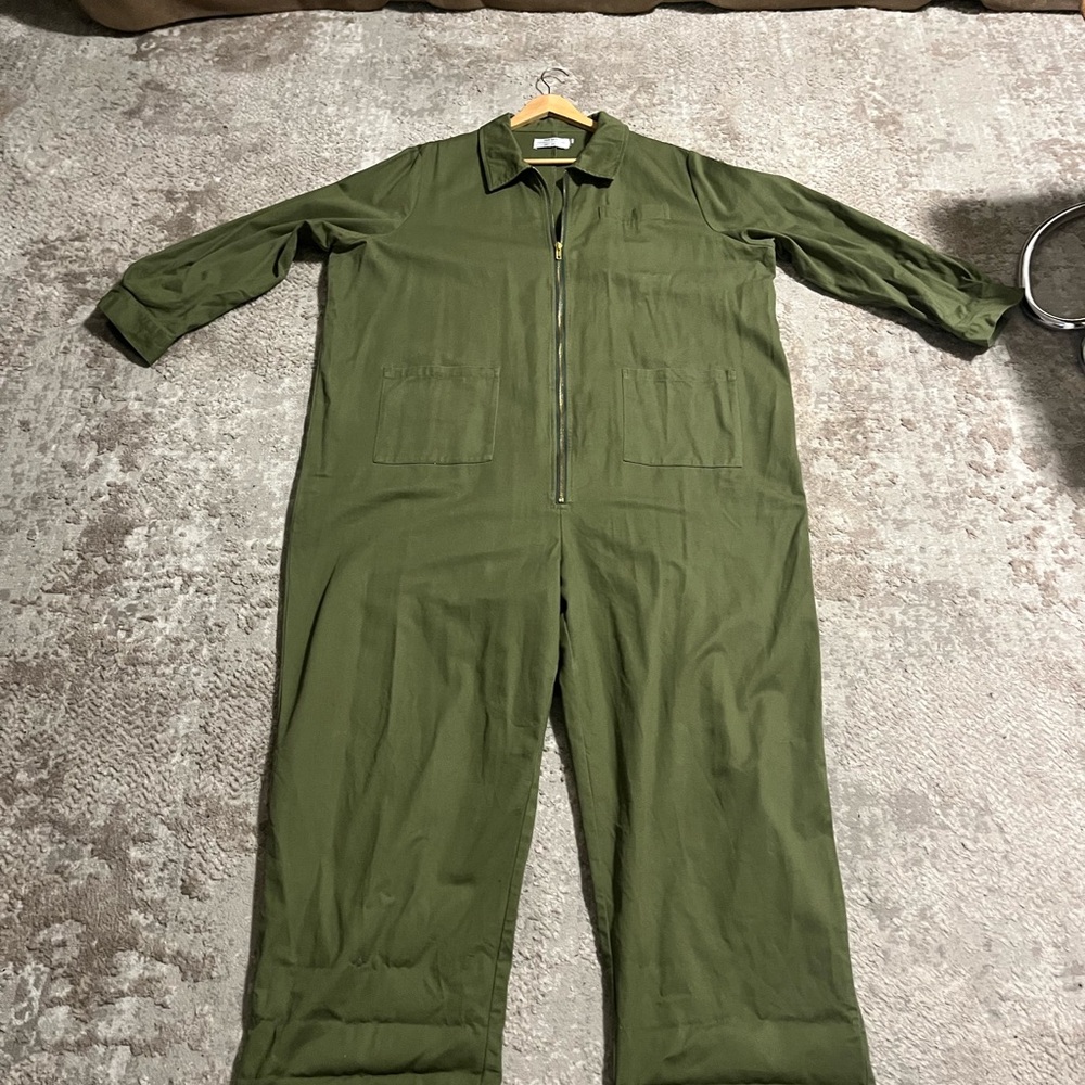 Red Sky Shop Green Baggy Boiler suit 2XL